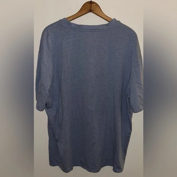 Men’s Eddie Bauer Blue Crew Neck Polo Shirt XXL - Picture 5 of 5